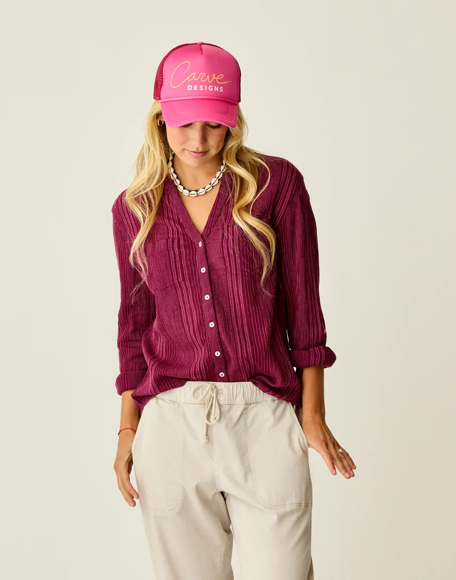 Dylan Gauze Tunic: Nirvana Stitch