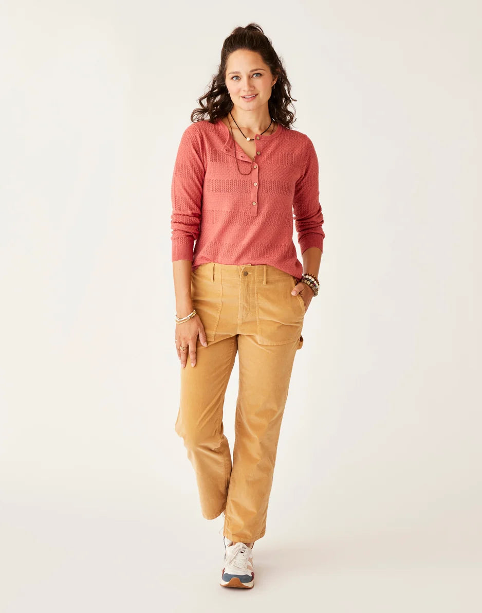 Corey Butter Pant: Camel - FINAL SALE