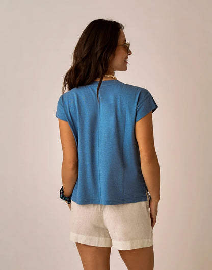 Astrid Hemp Tee: Captain