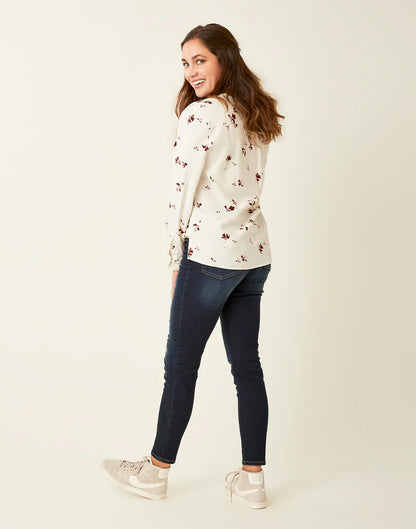 Dylan Twill Shirt: Cloud Love Letter - FINAL SALE