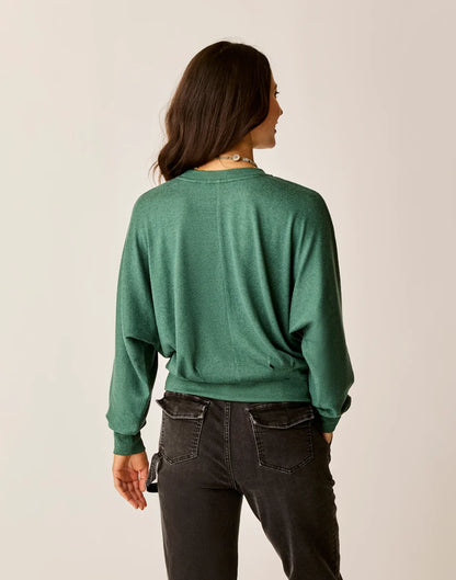 Anneke Supersoft Dolman: Bistro Heather - FINAL SALE