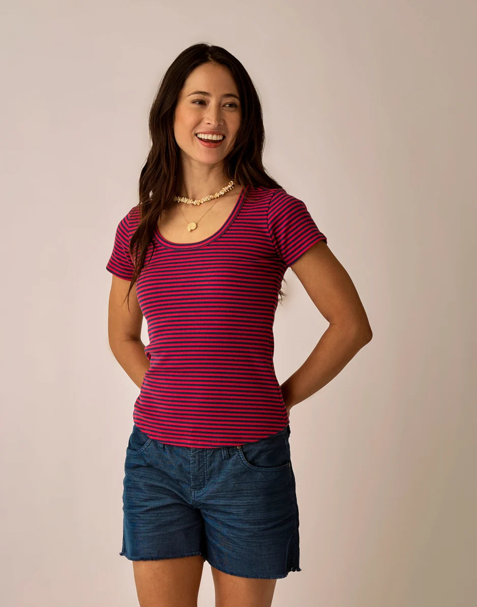 Ever Tee: July Stripe