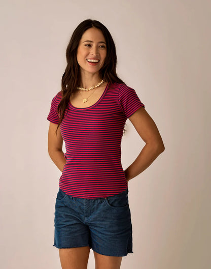 Ever Tee: July Stripe