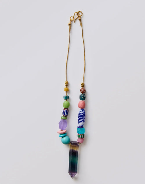 Crystal Necklace: Natural