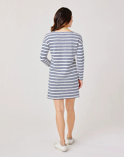 Lexi Dress: Cloud Breton - FINAL SALE