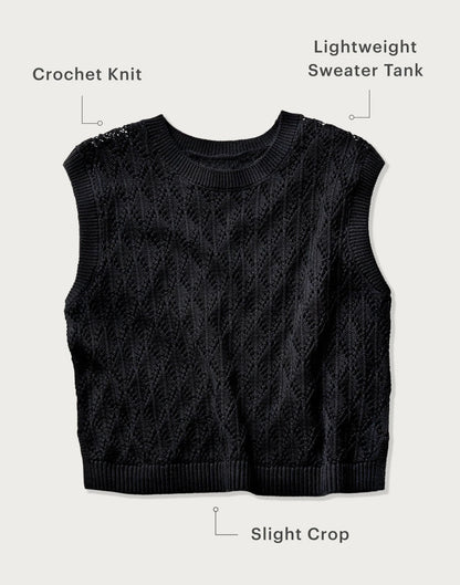 Fox Sweater: Black