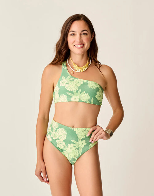 Lani Pocket Compression Bottom: Tide - FINAL SALE