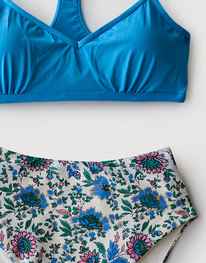 Lani Pocket Compression Bottom: Cloud Multifloral