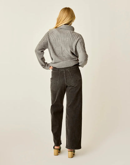 Audrey Wide Leg: Black