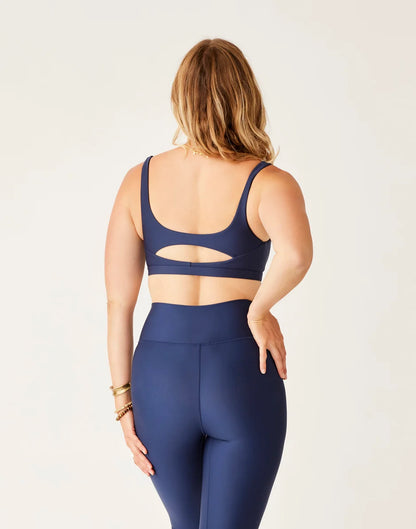 Korbyn Compression Top: Navy - FINAL SALE