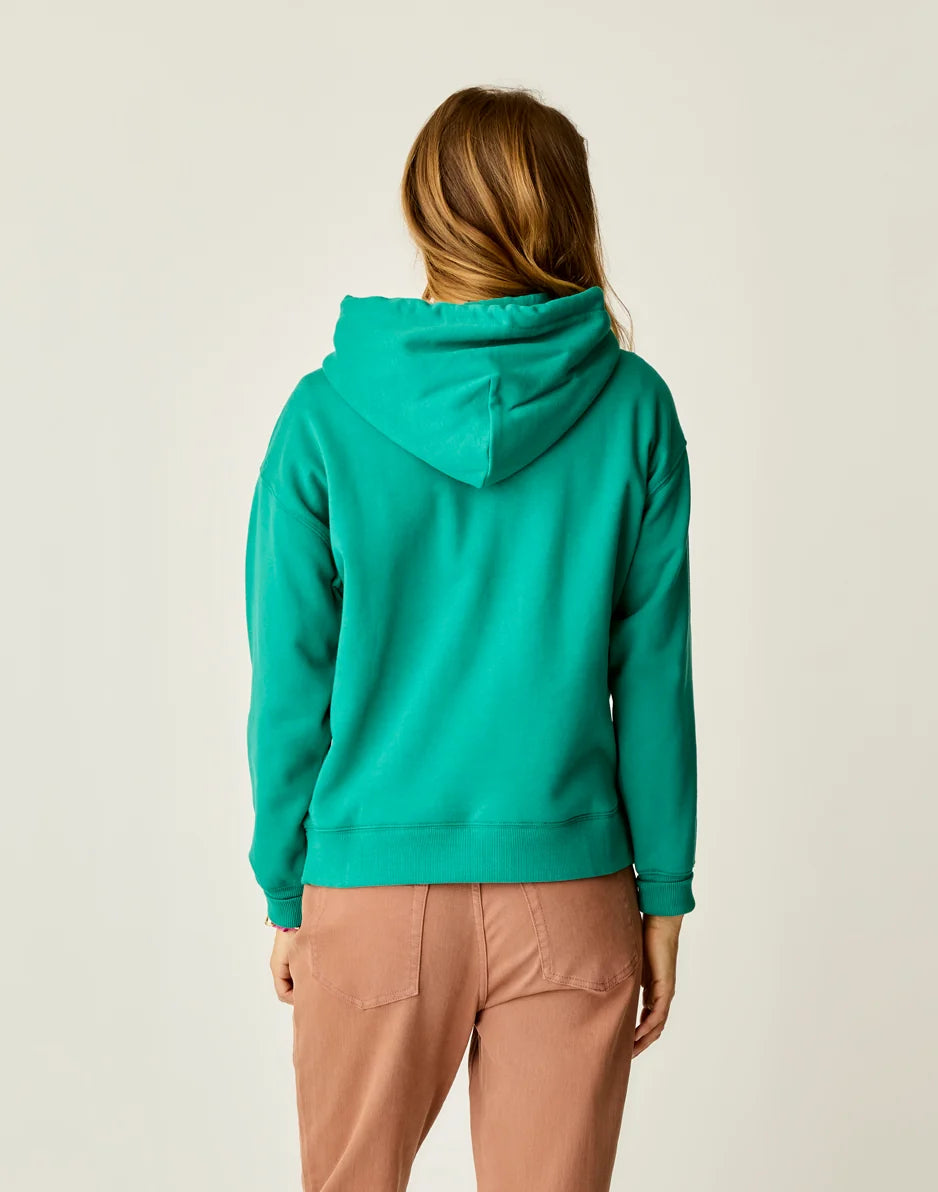 Hawthorne Hoodie: Jade Logo