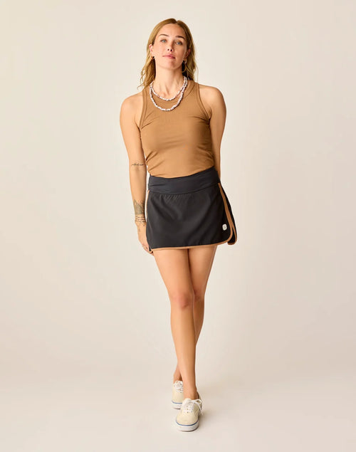 Anya Balsa Skort: Black - FINAL SALE