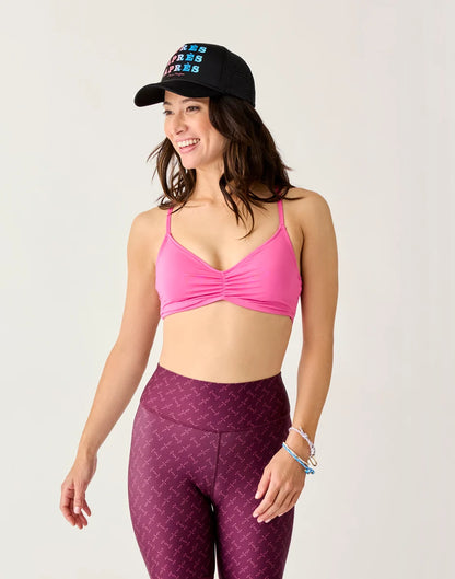 Lucie 8" Compression Short: Disco - FINAL SALE