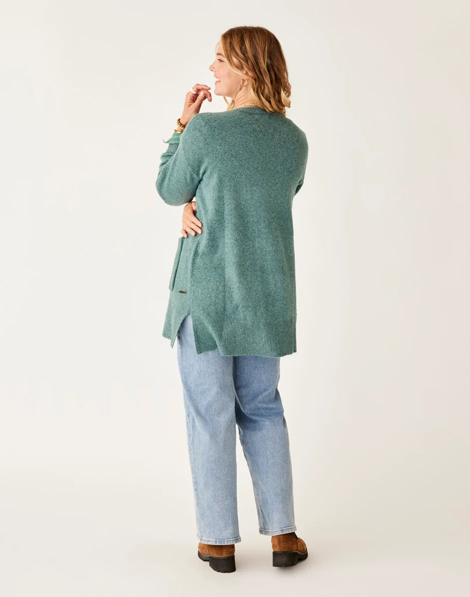 Aster Fuzzy Topper: Forest Heather - FINAL SALE