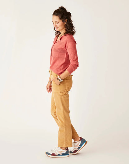 Corey Butter Pant: Camel - FINAL SALE