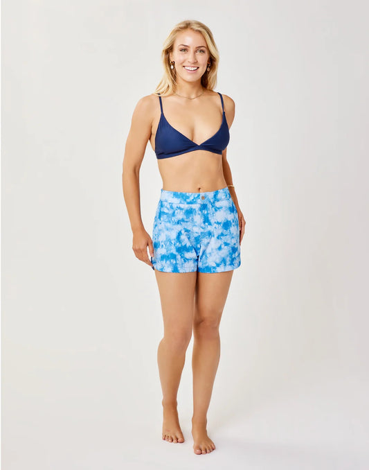 Banff Short: Bluebay Tie Dye - FINAL SALE