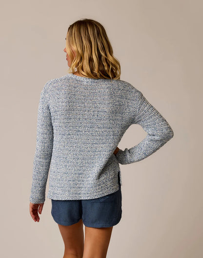 Clarissa Marled Sweater: Captain
