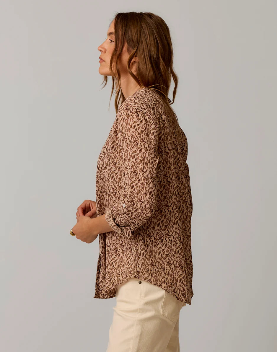 Dylan Gauze Tunic: Catwalk