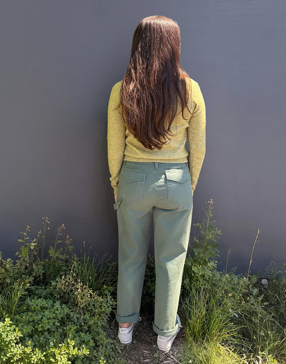 Corey Twill Pant: Laurel