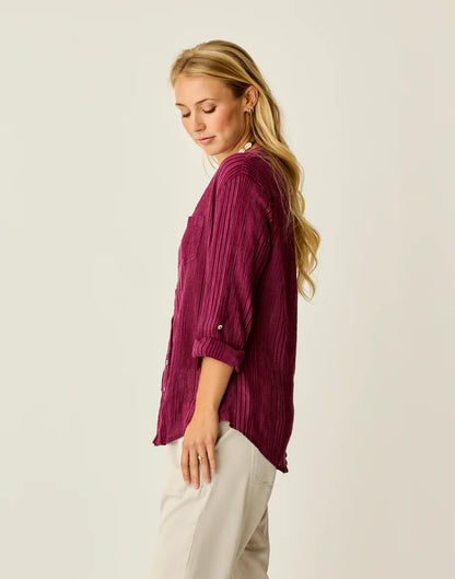 Dylan Gauze Tunic: Nirvana Stitch
