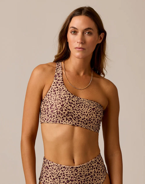 Bondi Compression Top: Leopard