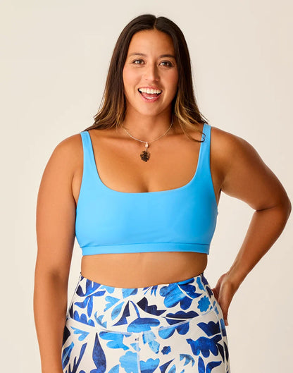 Korbyn Compression Top: Lagoon
