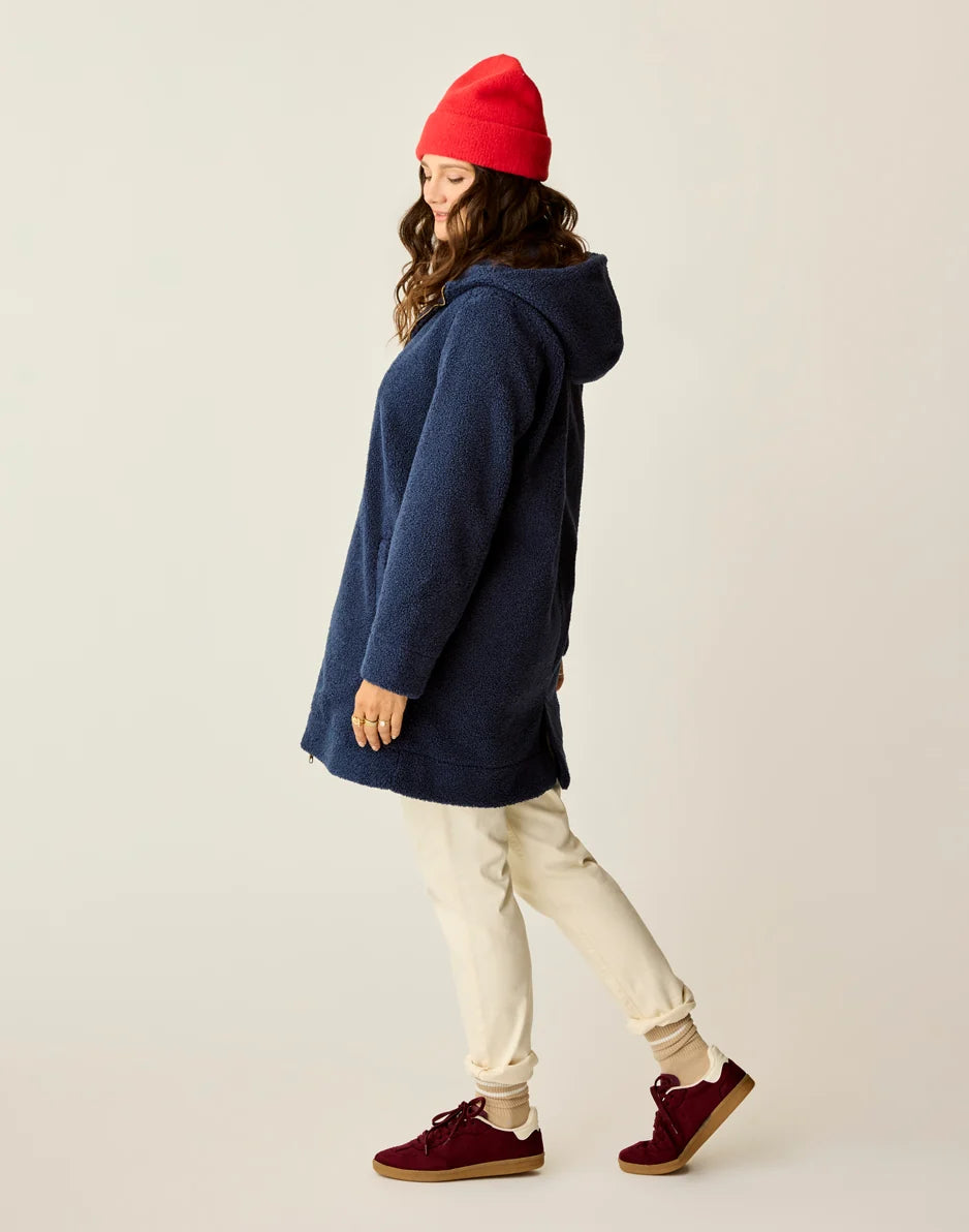 Indy Boucle Jacket: Navy