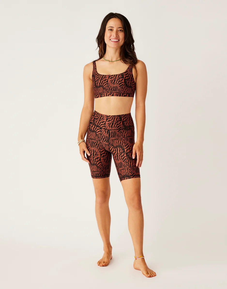 Lucie Compression Short: Wave - FINAL SALE