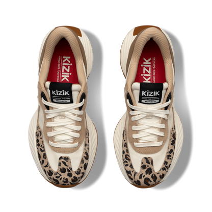 Women's Monaco - Tan/White Animal Print