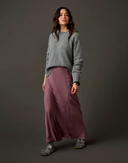 Aria Sweater: Mid Grey