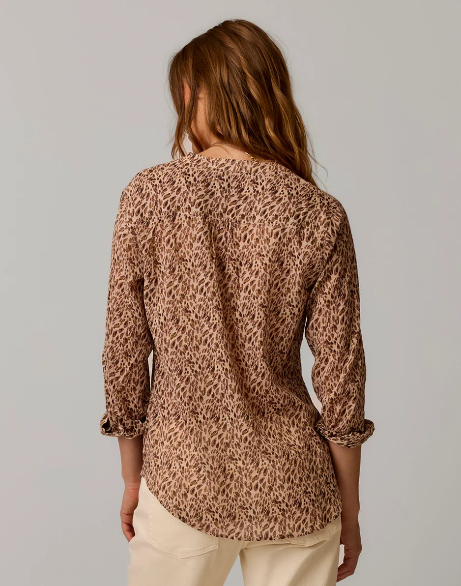 Dylan Gauze Tunic: Catwalk