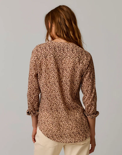 Dylan Gauze Tunic: Catwalk