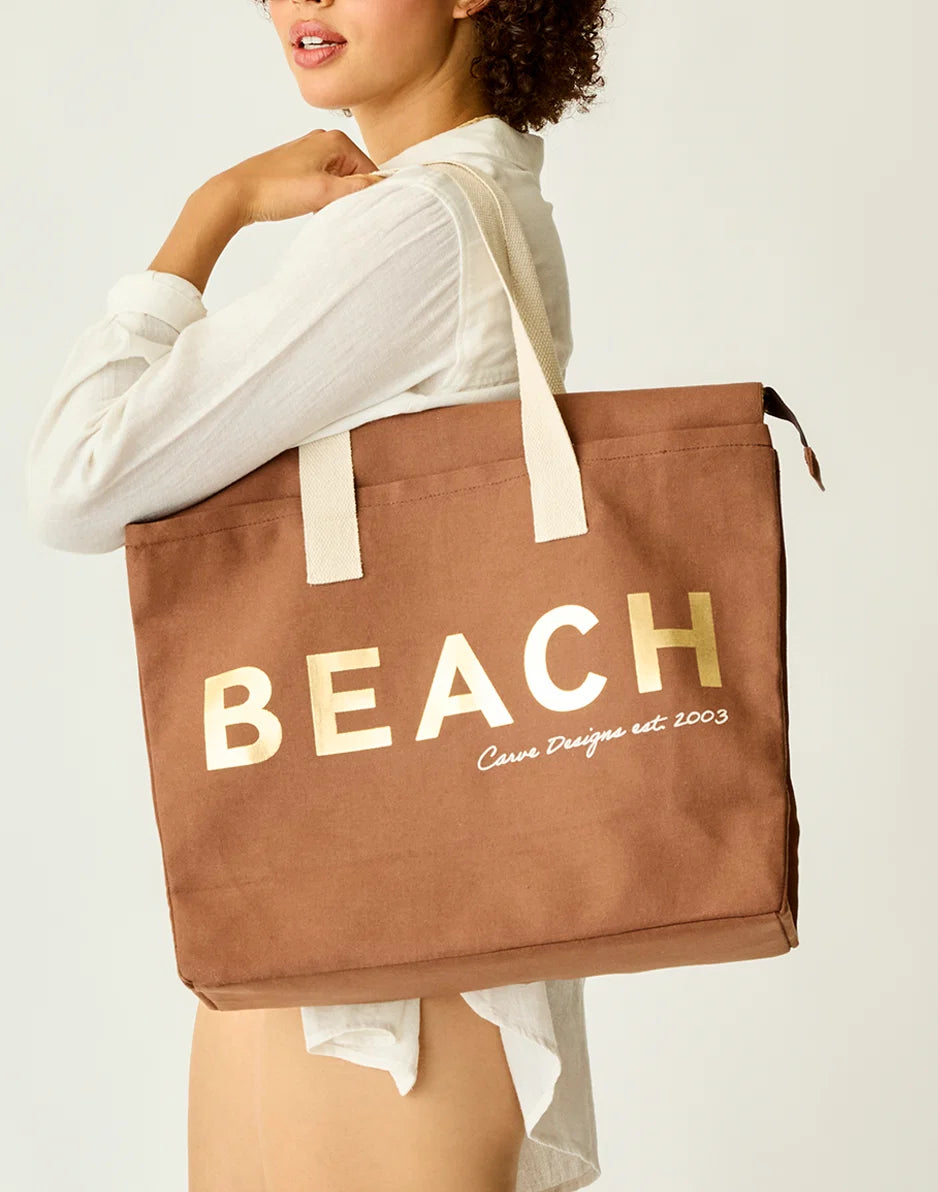 Cotton Tote: Beach