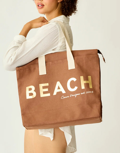 Cotton Tote: Beach