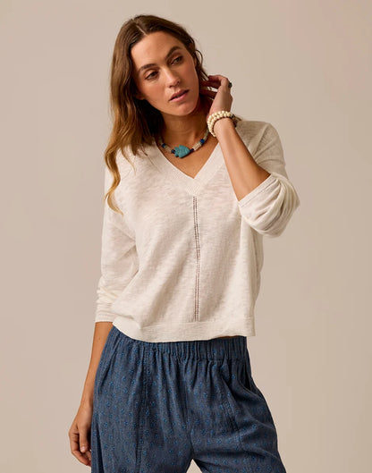 Georgie Sweater: Cloud