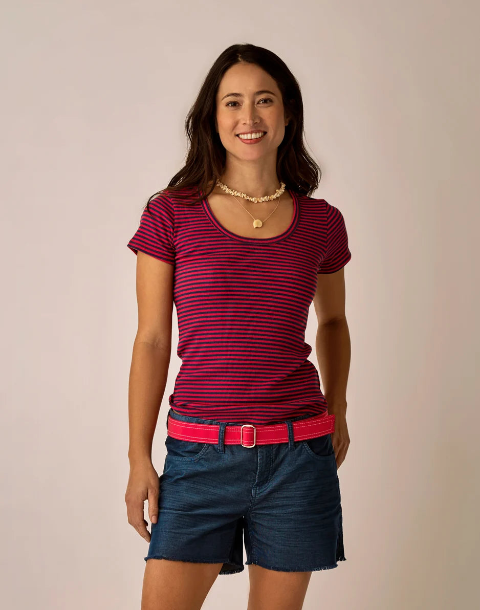 Ever Tee: July Stripe