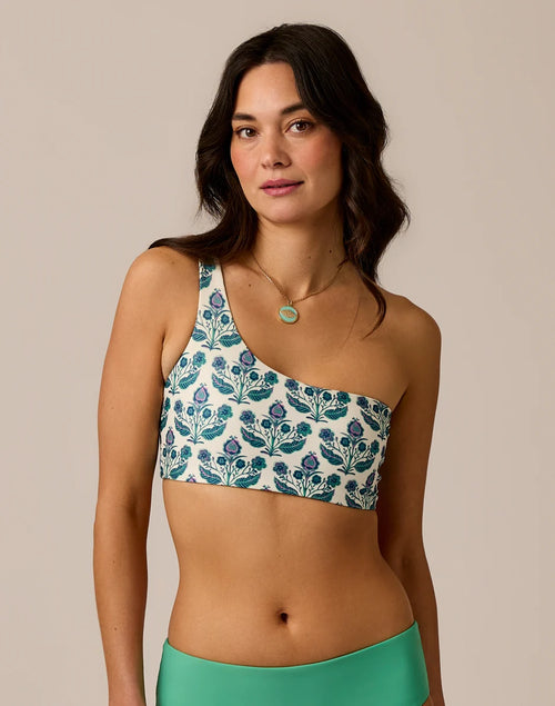 Bondi Compression Top: Folk Floral