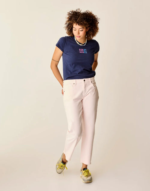 Austin Crop Jean: Pastel - FINAL SALE