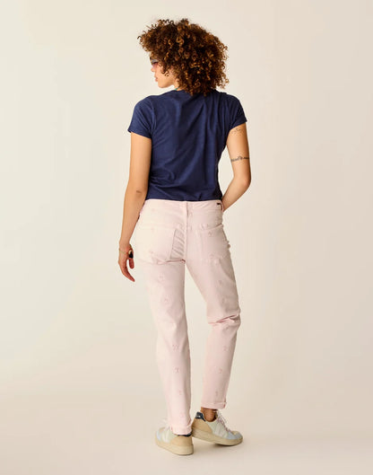 Cassidy Graphic Tee: Navy Celestial - FINAL SALE